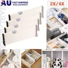 12Pcs Adjustable Drawer Divider Partition Storage Organizer Clapboard Expandable