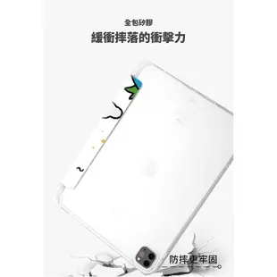 筆槽皮套 iPad10/10.2/Air4/5 10.9/Pro11/Mini6 支架 防摔 保護套 透明保護殼