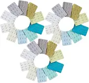[WESIEVYA] 30pcs Underwear Extender Bra Strap Extensions Bra Extenders Hooks Bra Accessories Bra Extension Buttons Women Bra Extender Band Extender Bodysuit Extender Girl Bra Extender Hooks