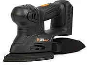 WEN 20401BT 20V Max Cordless Detailing Palm Sander (Tool Only – Battery Not Included)