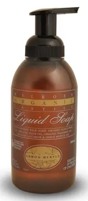 Melrose Organic Castile Liquid Soap Lemon Myrtle | 500ml