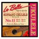 La Bella No.11 Soprano 21吋烏克麗麗套弦 [唐尼樂器] (10折)