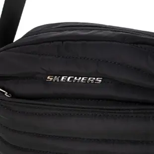 【SKECHERS】斜背包_經典黑(S115606)