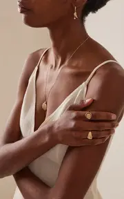 [Pascale Monvoisin] 9Kt Yellow Gold Rio Ring