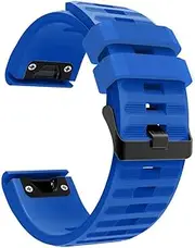 [ISOUDE] 26 22 20MM Silicone Quick Fit Watchband Straps For Garmin Fenix 6X 6 6S Pro Easyfit Band Fenix 5 5X 5S Fenix 7X 7 7S Smartwatch