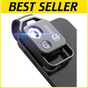 Compact Phone Microscope Camera Attachment - 200X Magnification with LED Light