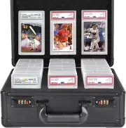 2023 NEW Graded Card Storage Box with Coded Lock, Sports Card Storage Box Card S