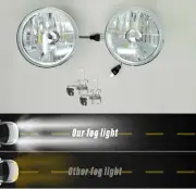 DOT Approved 7 inch Round LED Headlight Hi/Lo Beam for Jeep Wrangler JK TJ LJ CJ