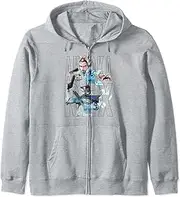 [STAR WARS] The Clone Wars Ahsoka & Rex Text Portraits Zip Hoodie