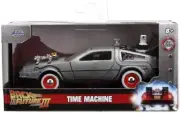 Jada Toys Back to the Future 3 Delorean 1:32 Scale Diecast Vehicle