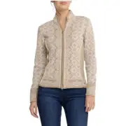 DALE OF NORWAY Jacket Sweater S Christiana Nordic Merino Wool Full Double Zip