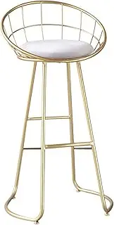 Counter Stools Dining Chairs Household Furniture High Stools Backrest Chairs Soft Bag Dressing Chair for Counter Home