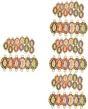 [SEWACC] 96pcs Virgin Pendant Jewelry Making Charms Delicate Alloy Connection Pendants for Diy Necklace and Bracelet Accessories for Crafting Jewelry