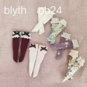 New Blyth Socks Fashion Floral Lace Socks Bowknot Socks for YMY24 Ob24 Azone