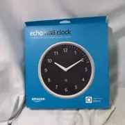 NEW SEALED Amazon Echo Wall Clock Compatible with Alexa Smart Bluetooth *RARE*