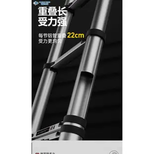 德國鎂多力多功能家用人字梯升降工程折疊梯子加厚鋁合金伸縮梯子