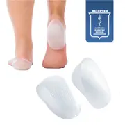 Tulis Classic GEL Heel Cups for Pain Relief Achilles Plantar Fasciitis Foot Feet Recovery