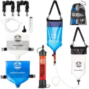 High Capacity Emergency Survival Water Straws - Personal Water Filter for Cam...