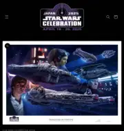STAR WARS CELEBRATION JAPAN 2025 art show print CHRIS TREVAS ghost FREIGHTERS