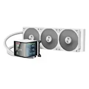 TRYX Panorama 360 Asetek 8th Gen V2 Non-ARGB AIO Cooler (White) L-P360N-DS3M-G1W