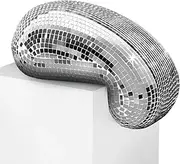 Reimagine Discovery Melted Disco Ball, Aesthetic Room Decor with Funky & Unique Style for Modern Home Living Room