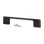 10x Modern Tele 3-3/4" Brushed Oil-Rubbed Bronze Cabinet Handle Pull P231696BORB