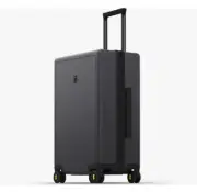 LEVEL8 Luminous 24" Checked Luggage, TSA Approved Hardside, Spinner Wheels New