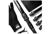 H2D X5 Curling Wand Black with 5 Different Barrel Sizes Included