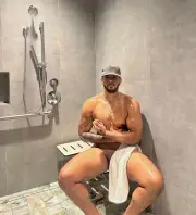 [B025] Handsome Male Cute Model Showing Off Body