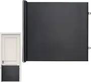Retractable Gate for Stairs - No Drill Screen Extendable Child Protection Gate - Mesh Sliding Barrier Fence for Garage Balcony Stairs Porch Hallways Doorways
