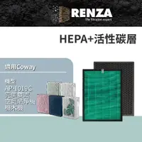 在飛比找PChome24h購物優惠-RENZA濾網 適用Coway AP-1019C 白/粉/綠