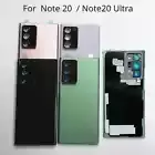 Back Battery Cover Rear Glass Door Housing Case For Samsung Galaxy Note 20 Ultra