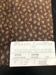 MANUEL CANOVAS Safari in Chataigne 11 5/8" Thick Fabric Sample