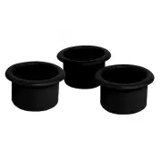 3* Lightweight Plastic Cup Holders Boat RV Car Truck Inserts Universal Size