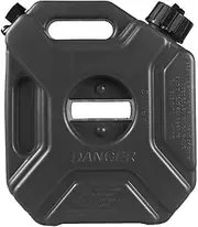 Daseeme 1.3 Gallon Fuel Tanks 5L Portable Gasoline Diesels Containers -Static Backup Petrol Storage Tanks with Lock & Key for Car Motorcycle Truck SUV ATV Off-Road Vehicle