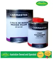 CARMASTER HIGH BUILD PRIMER 2.5 LITRE KIT GREY 2PAC 2K FILLER SURFACER PANEL