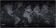 Cmhoo XL Large Mouse Pad & Computer Gaming Mouse Mat Desk Pad (80 * 30 Map)