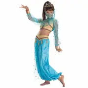 Mystical Genie Arabian Aladdin Princess Harem Book Week Girls Costume
