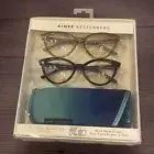 NWT Aimee Kestenberg Blue Light Blocking Non-Prescription Glasses Gift Set