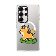 Galaxy S25 Ultra Clear Magnetic Case Goin For a Ride by Pikarar