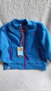 Lego Baby Track Jacket Blue Size 6-9 Months New Fall Winter