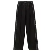 [Alexander Wang] Track Pant With Logo Tape In Pique