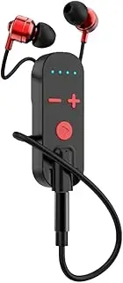 ZENWORYS Bluetooth Earphone Wireless Audio Receiver Adapter ANC+ENC Noice Cancelling Gaming/Music/Calling HiFi Stereo AUX Mic