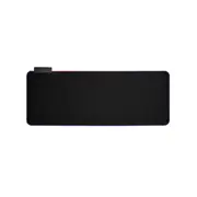 Brateck RGB Gaming Mouse Pad W/ USB Hub - Black