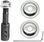 12mm Motor Arbor Adapter Bench Grinder Extension Shaft Arbor Extender for Polisher Sander Polishing Grinding Buffing Wheel Rotary