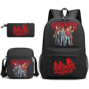 Stranger Things Backpack Stranger Things School Bag Stranger Things Trio-a