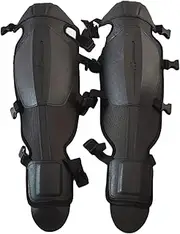 Ｂｅｓｇａ 2 Pieces Weed Trimming Shin Guards Adjustable Lightweight Multifunctional for Motorcycle Accessories Protective Padding