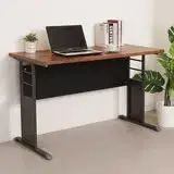 在飛比找遠傳friDay購物優惠-《Homelike》克里夫120cm書桌(柚木色) 辦公桌 