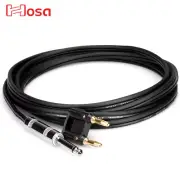 Hosa SKZ-625BN 25FT 16AWG 1/4" TS to Dual Banana Speaker Cable - Black