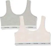 Calvin Klein Girls Bralette Set, 2 Piece Color Assorted Size S (6/6) Style 6100F